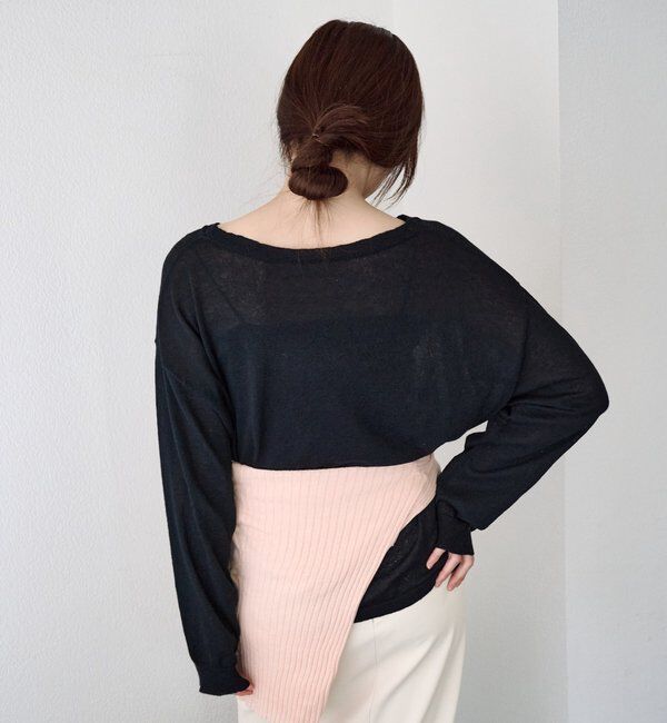  「シアーワイドニット」|ニット・セーター|