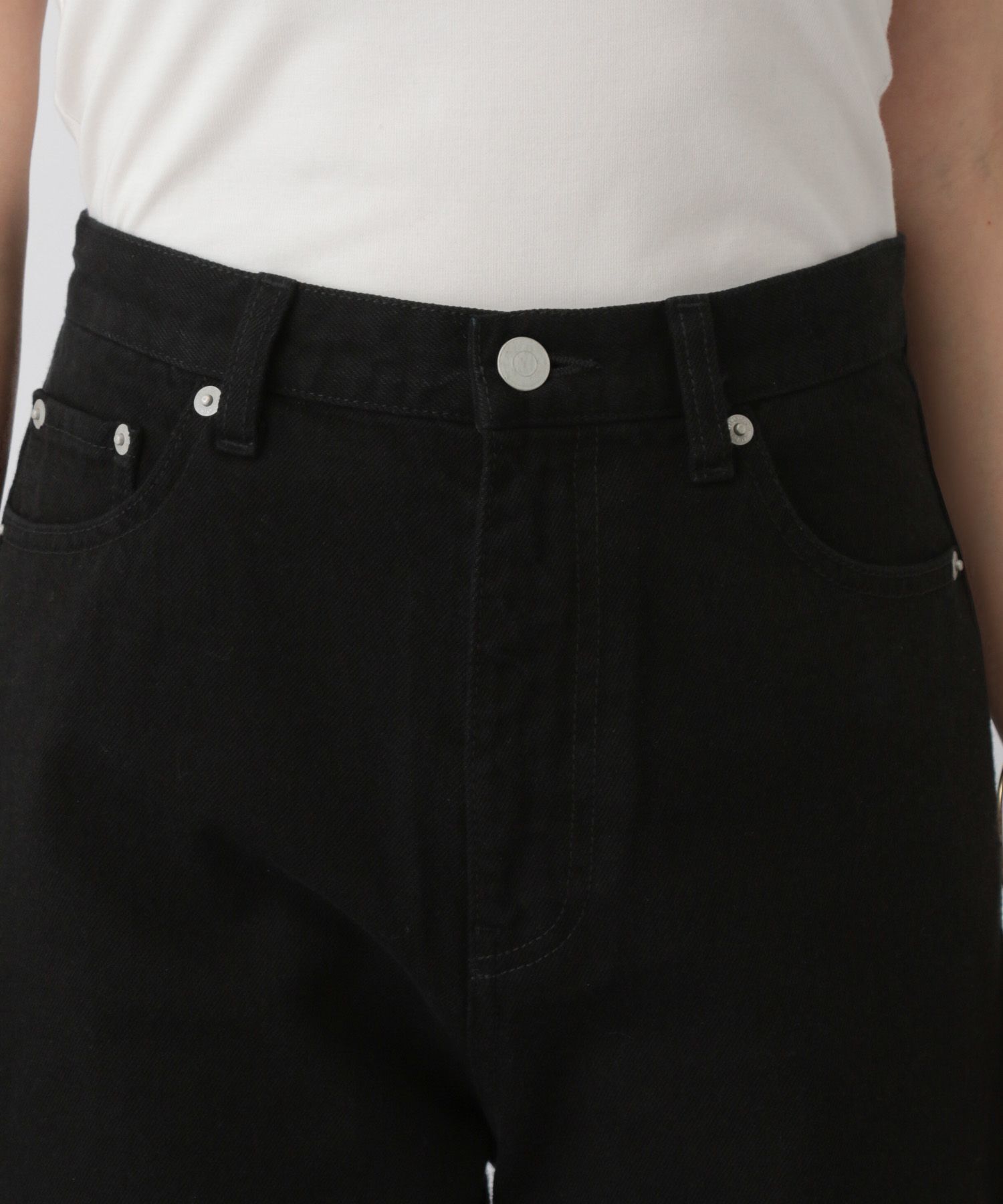  「Apb ストレートデニムパンツ」|デニム|