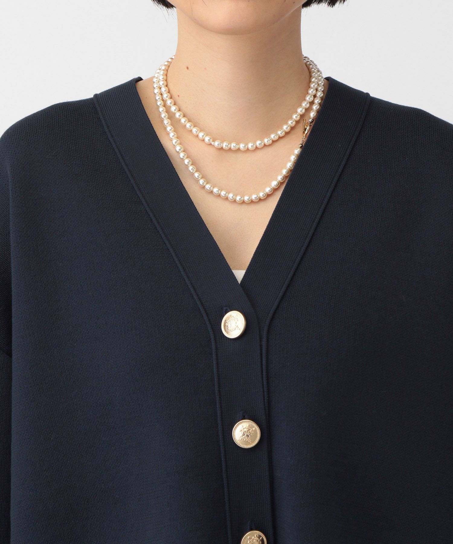 A part by 「【新色追加】スポンディッシュVカーディガン」|ニット・セーター|