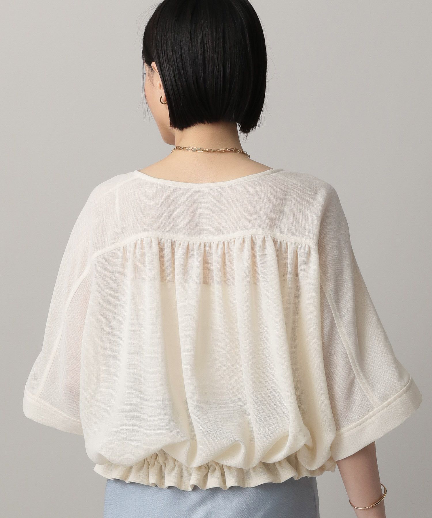 A part by 「リネンライクメッシュブルゾン」|ブルゾン・スタジャン|