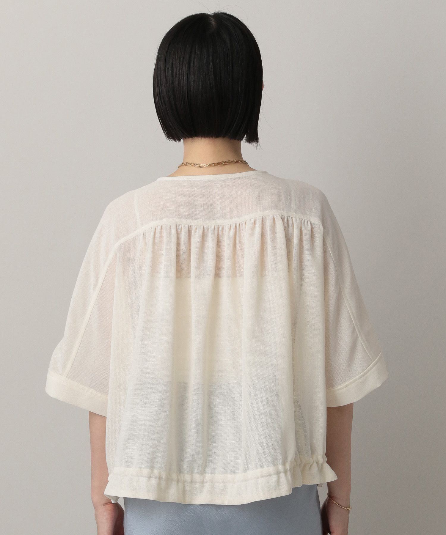 A part by 「リネンライクメッシュブルゾン」|ブルゾン・スタジャン|