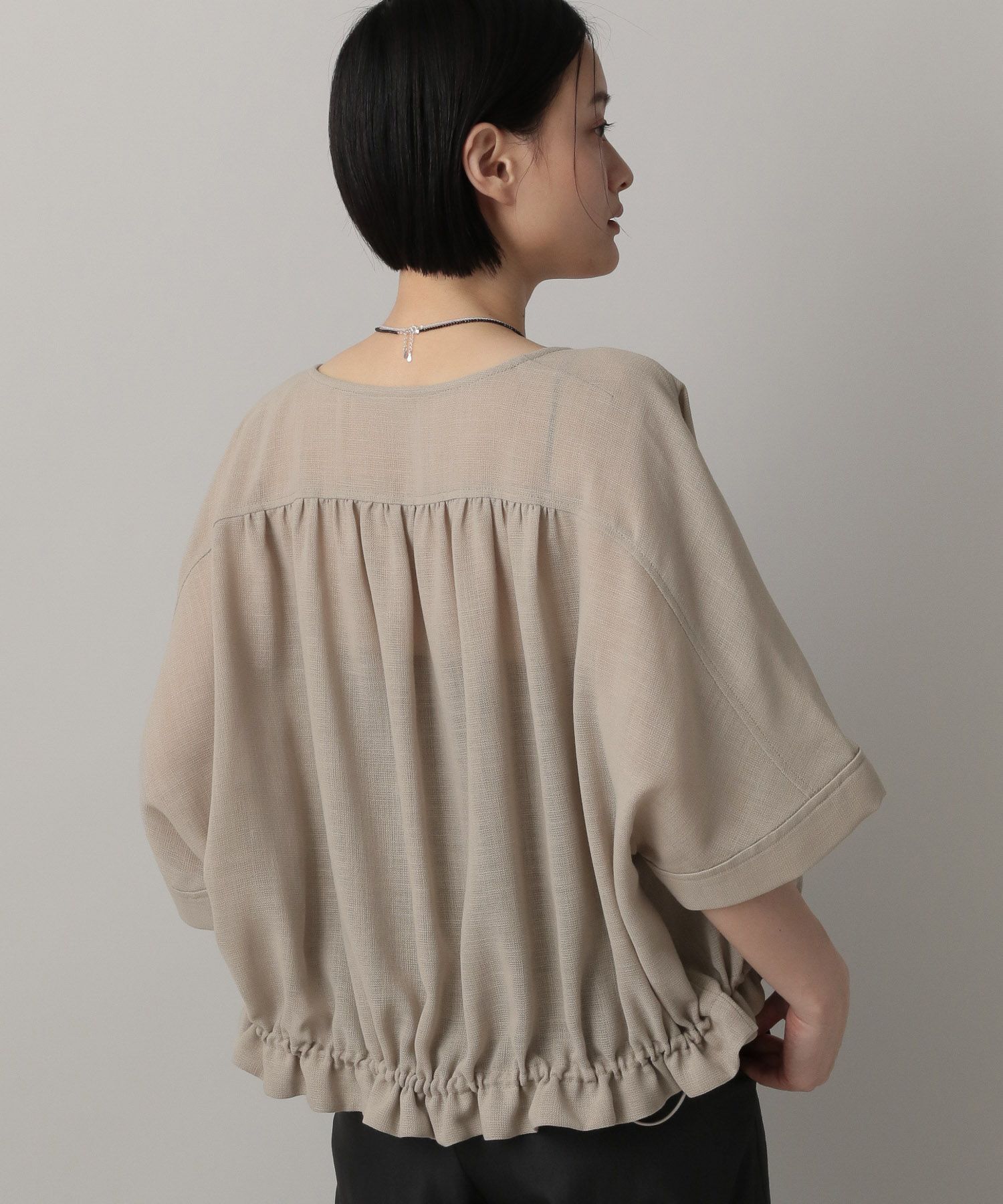 A part by 「リネンライクメッシュブルゾン」|ブルゾン・スタジャン|