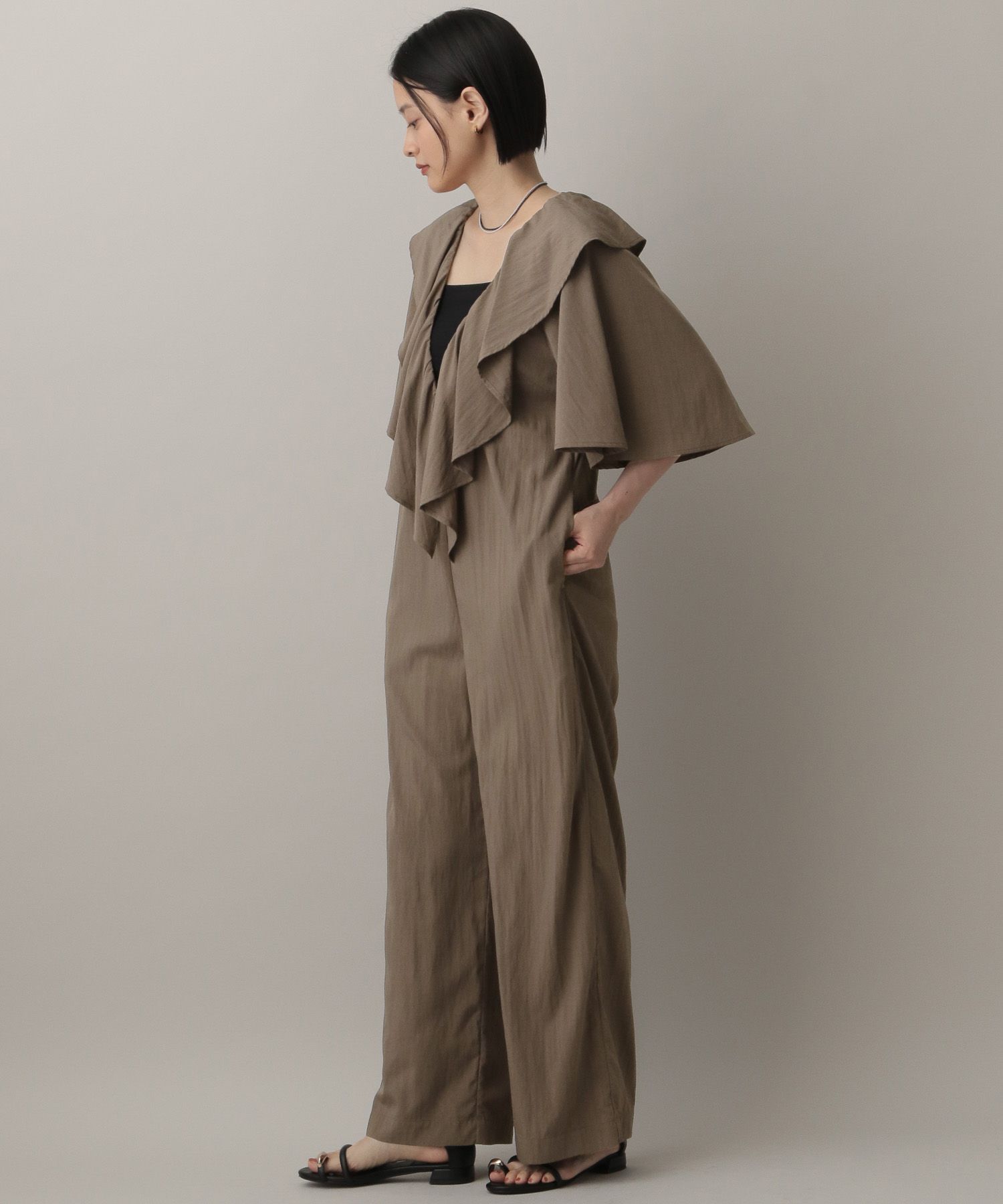 A part by 「フリルVオールインワン」|オールインワン|