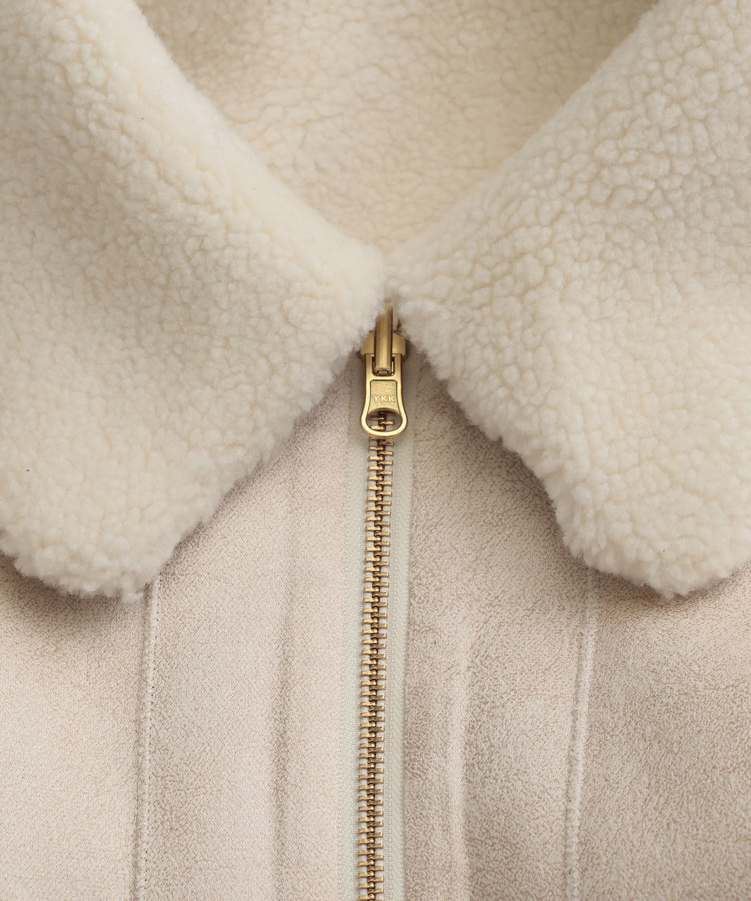 A part by 「リバーシブルボアジャケット」|ブルゾン・スタジャン|