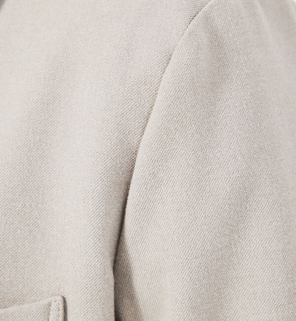 ABAHOUSE「【セットアップ対応】カシミヤタッチ ピーチ起毛 ストレッチ ジャケット」|テーラードジャケット|