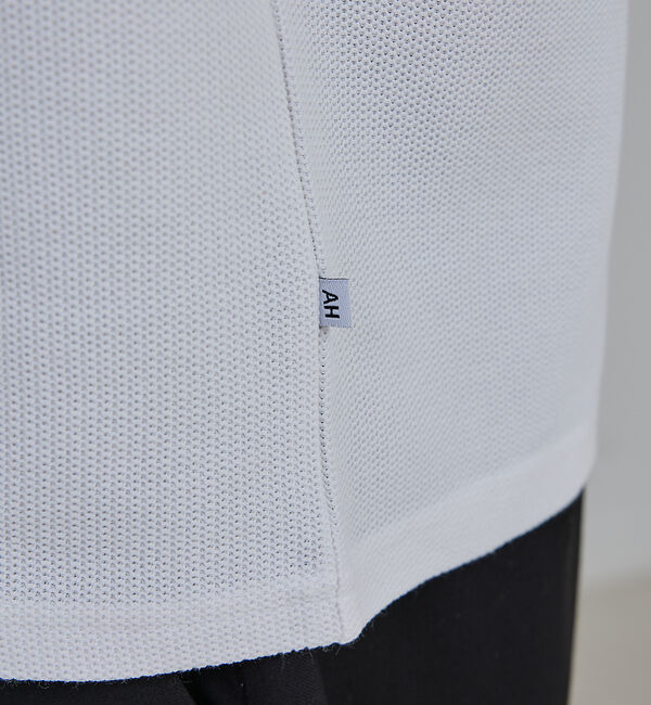 ABAHOUSE「【AH ABAHOUSE】モダン カノコ スナップ ヘンリーネック ロングスリー」|Tシャツ・カットソー|