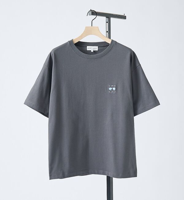 ABAHOUSE「【アイコン刺繍】ボックスシルエット Tシャツ【予約】」|Tシャツ・カットソー|