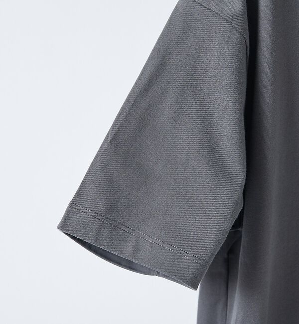 ABAHOUSE「【アイコン刺繍】ボックスシルエット Tシャツ【予約】」|Tシャツ・カットソー|