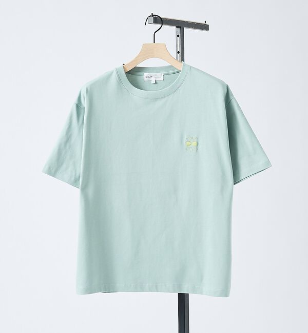 ABAHOUSE「【アイコン刺繍】ボックスシルエット Tシャツ【予約】」|Tシャツ・カットソー|