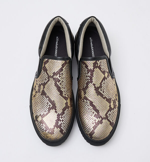 alfredoBANNISTER「【SPEAK FOR別注】　ダイヤモンドパイソン スニーカー」|スニーカー|