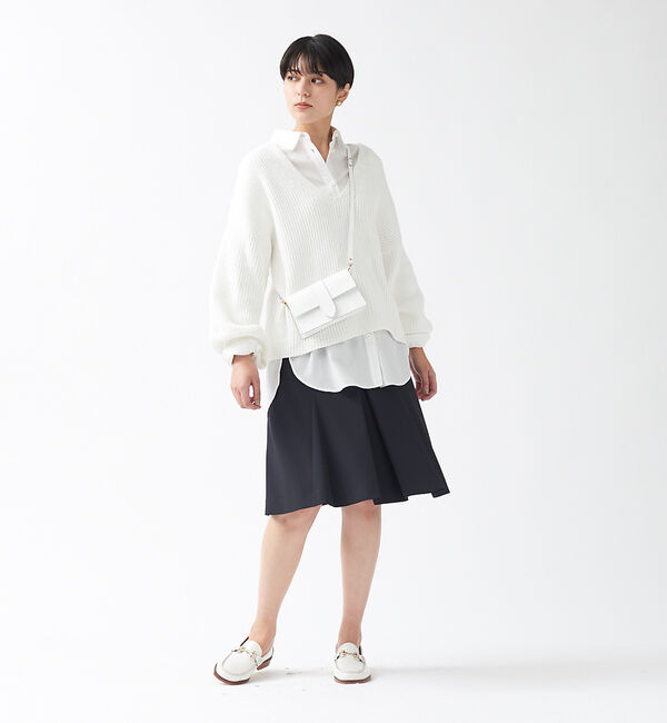 Rouge vif「セミタイトフレアスカート」|スカート|