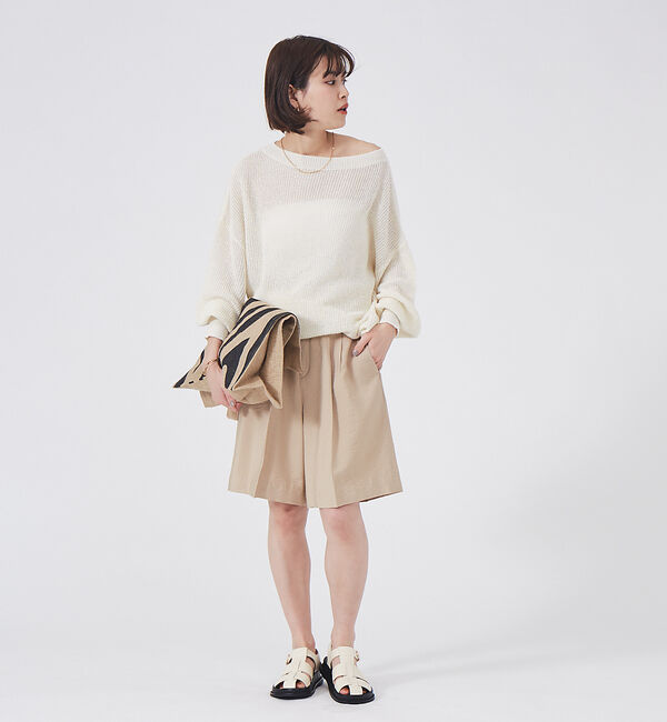 Rouge vif「【セットアップ対応】ベルト付きハーフパンツ」|その他|