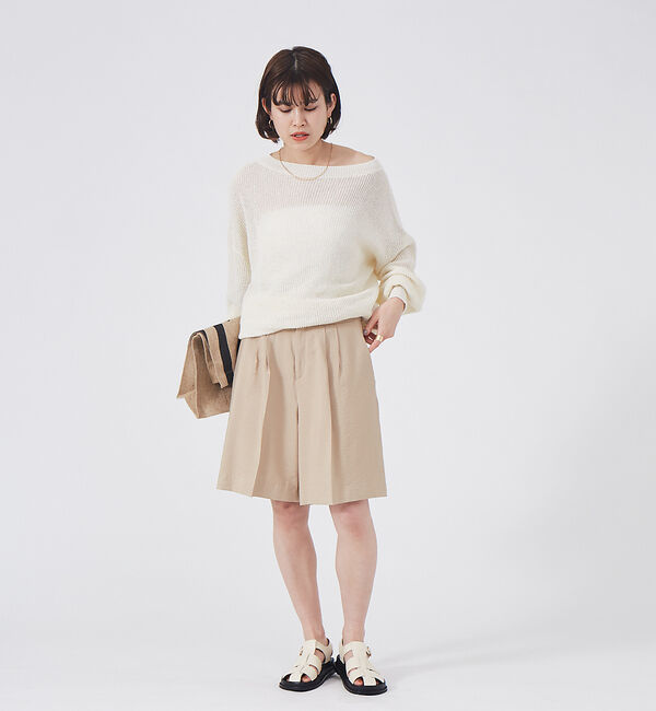 Rouge vif「【セットアップ対応】ベルト付きハーフパンツ」|その他|