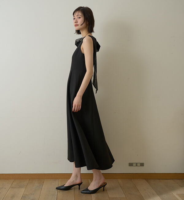 Rouge vif「【一部店舗限定】肩リボンロングワンピース」|ワンピース|