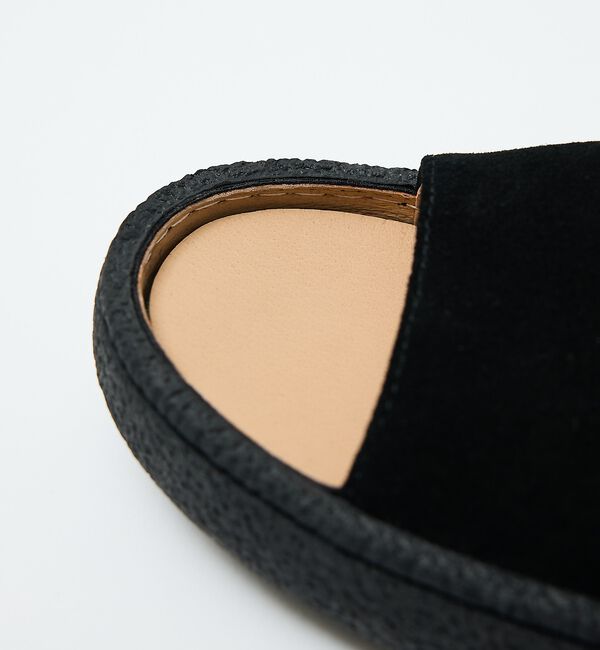 Rouge vif「【MOHI/モヒ】スエードTストラップサンダル【予約】」|サンダル|