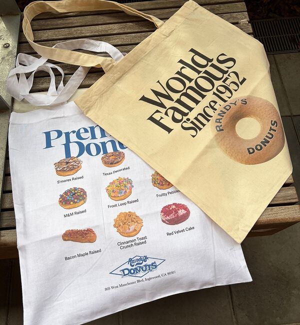 Rouge vif「【GOOD ROCK SPEED/グッドロックスピード】Randy's Donu」|トートバッグ|