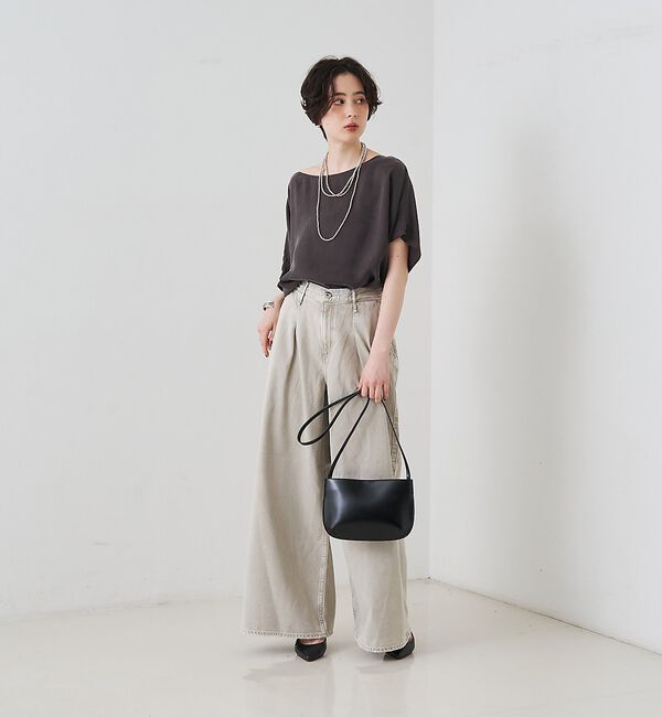 Rouge vif「【upper hights/アッパーハイツ】THE BLAIR バギーデニム」|デニム|