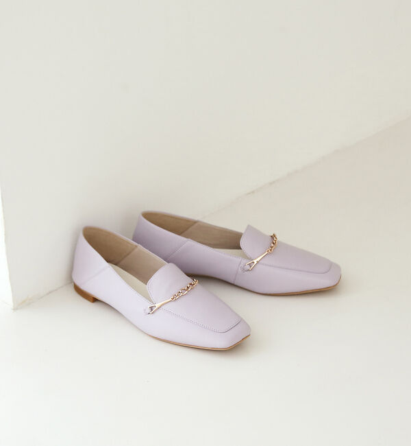 AU BANNISTER「バブーシュビットローファー」|ローファー|ラベンダー