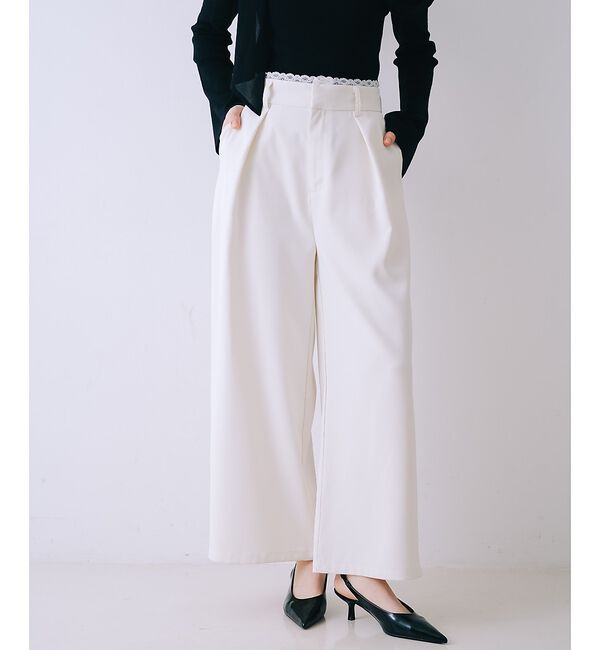 SELFIST「ウエストレースワイドパンツ」|その他|