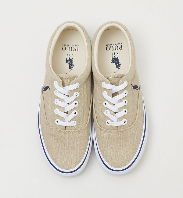 The Store by C' 「【POLO RALPH LAUREN】ウォッシュドキャンバススニーカー」|スニーカー|