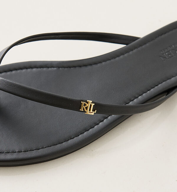 The Store by C' 「【POLO RALPH LAUREN 】RAQUEL／レザーフリップフロップ」|サンダル|