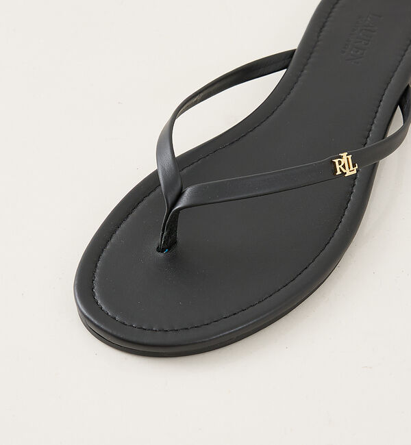 The Store by C' 「【POLO RALPH LAUREN 】RAQUEL／レザーフリップフロップ」|サンダル|