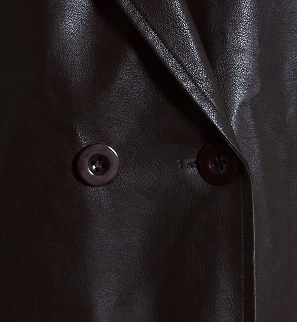 NOMINE「フェイクレザー オーバー ジャケット」|その他|