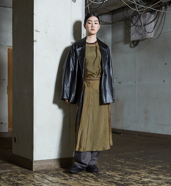 NOMINE「フェイクレザー オーバー ジャケット」|その他|