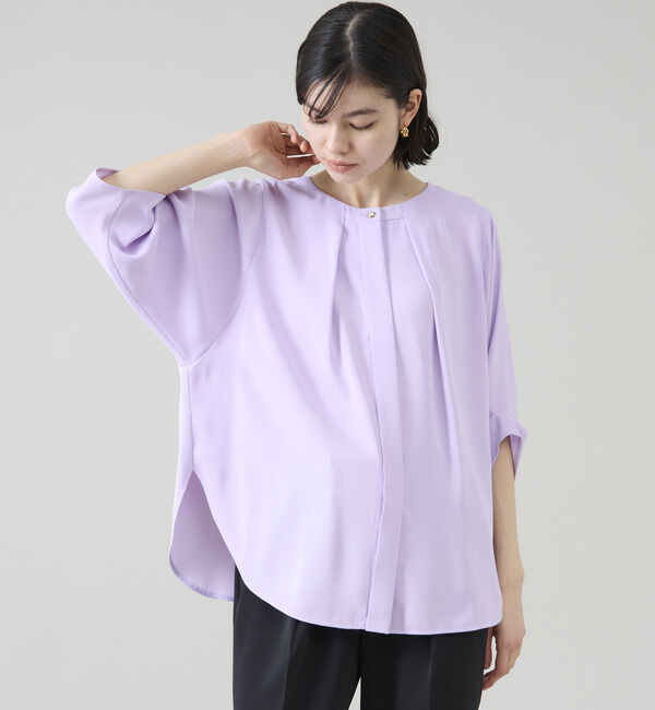 TIARA「《WEB限定カラーあり》2wayドルマンスリーブブラウス」|シャツ・ブラウス|