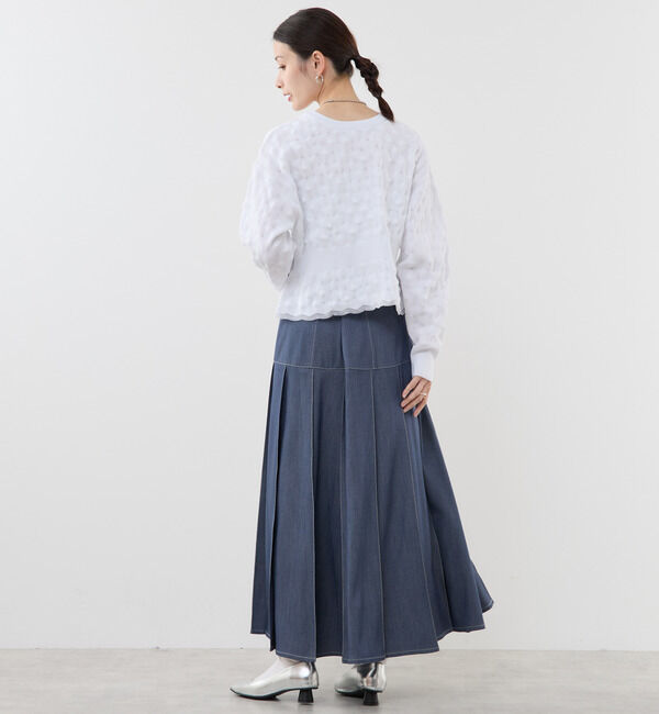 Soffitto「ポコポコ編み2WAYカーディガン」|カーディガン|