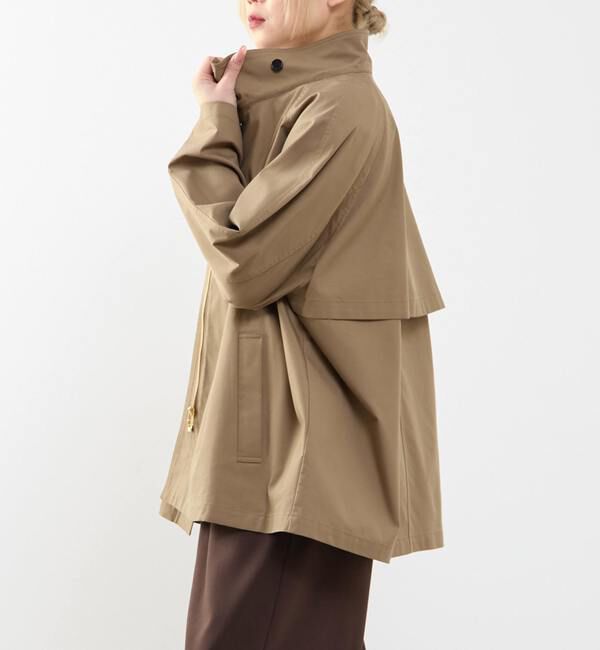 SOFFITTO「Aラインスタンドコート」|ブルゾン・スタジャン|