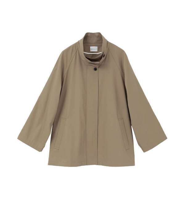 SOFFITTO「Aラインスタンドコート」|ブルゾン・スタジャン|