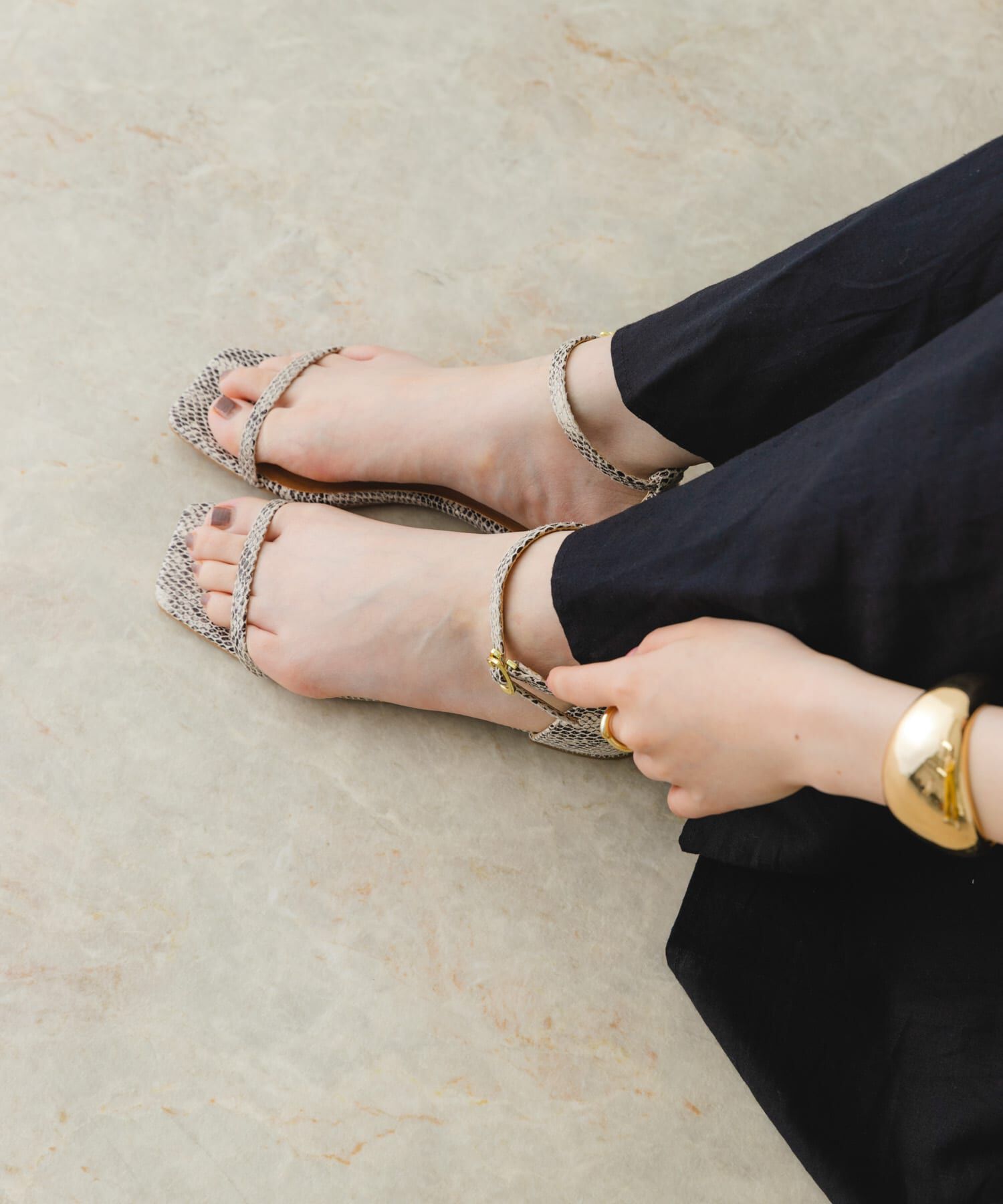 RODE SKO「アンクルストラップサンダル」|サンダル|