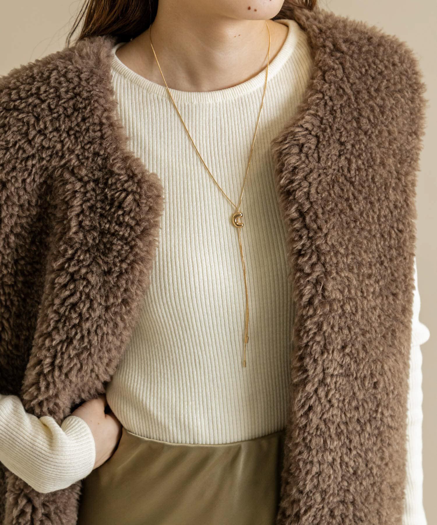 SMELLY「ニュアンスメタルスライドネックレス」|ネックレス|