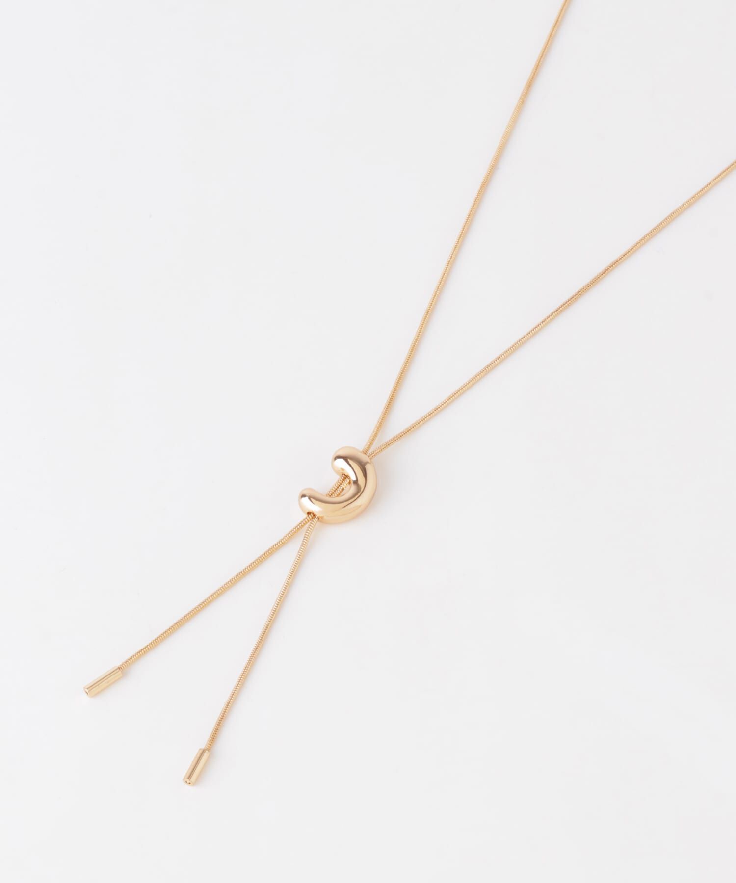 SMELLY「ニュアンスメタルスライドネックレス」|ネックレス|