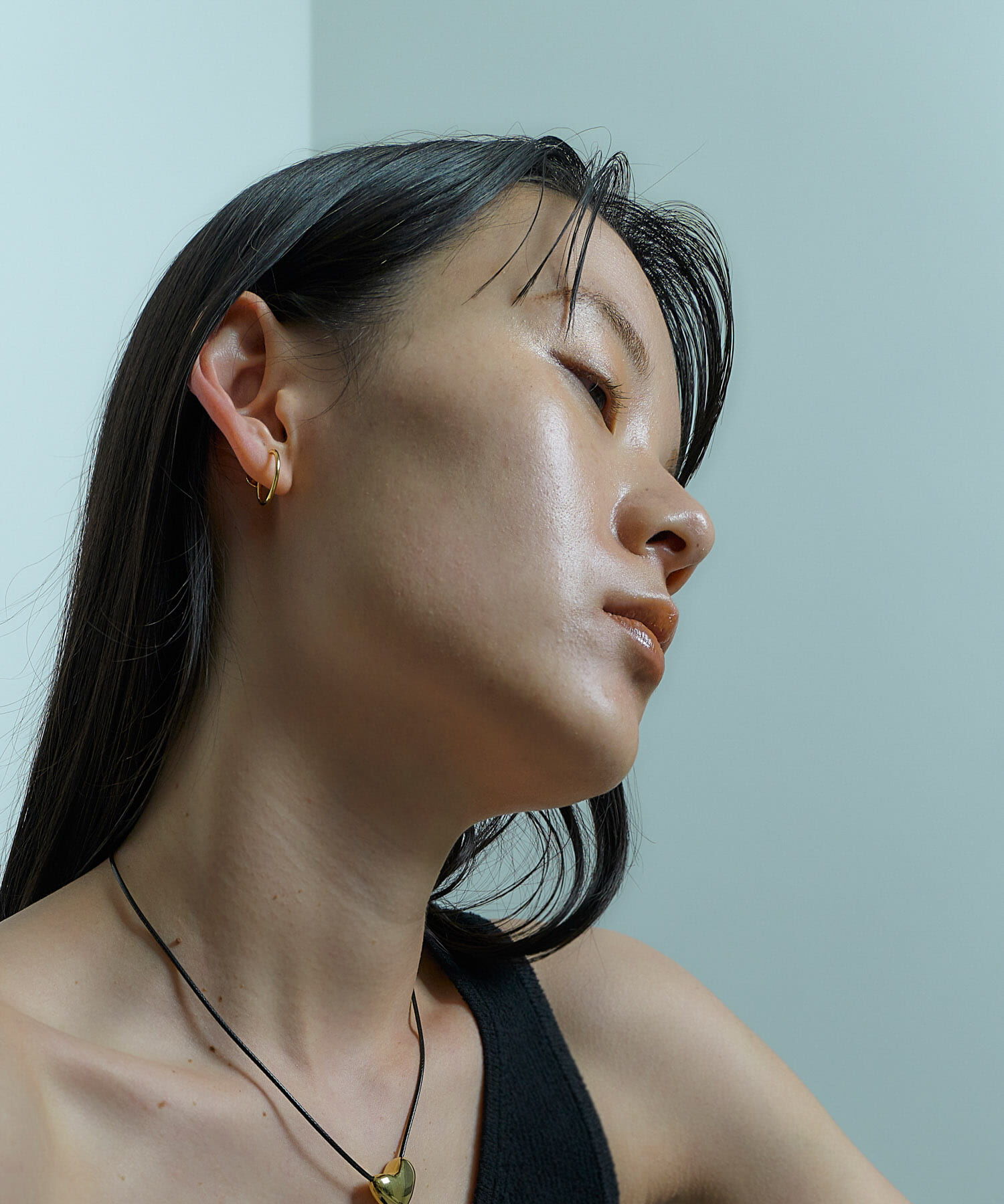 SMELLY「SMELLY so&rsquo;　thin hoop earring」|イヤリング|