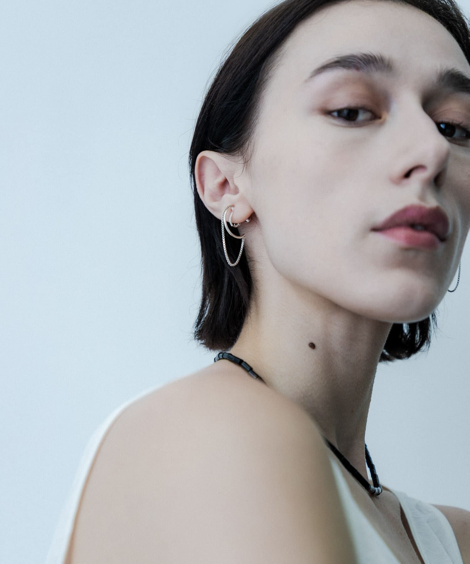 SMELLY「SMELLY so&rsquo;　combination chain earring」|イヤリング|