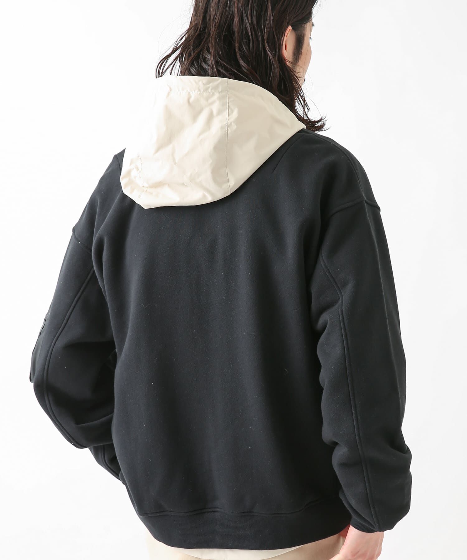 Sonny Label 「裏毛スウェットMA-1ブルゾン」|ブルゾン・スタジャン|