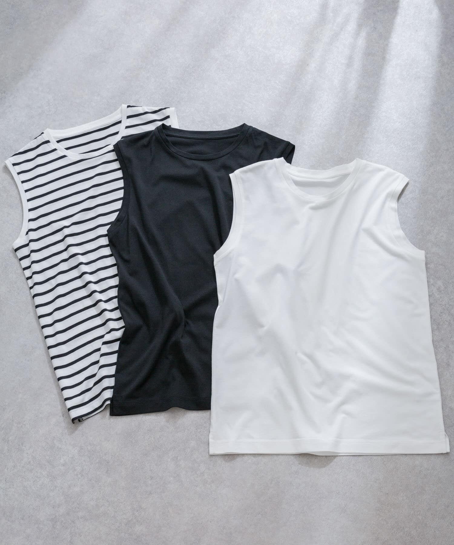 URBAN RESEARCH「『UR TECH』ノースリーブカットソー」|Tシャツ・カットソー|