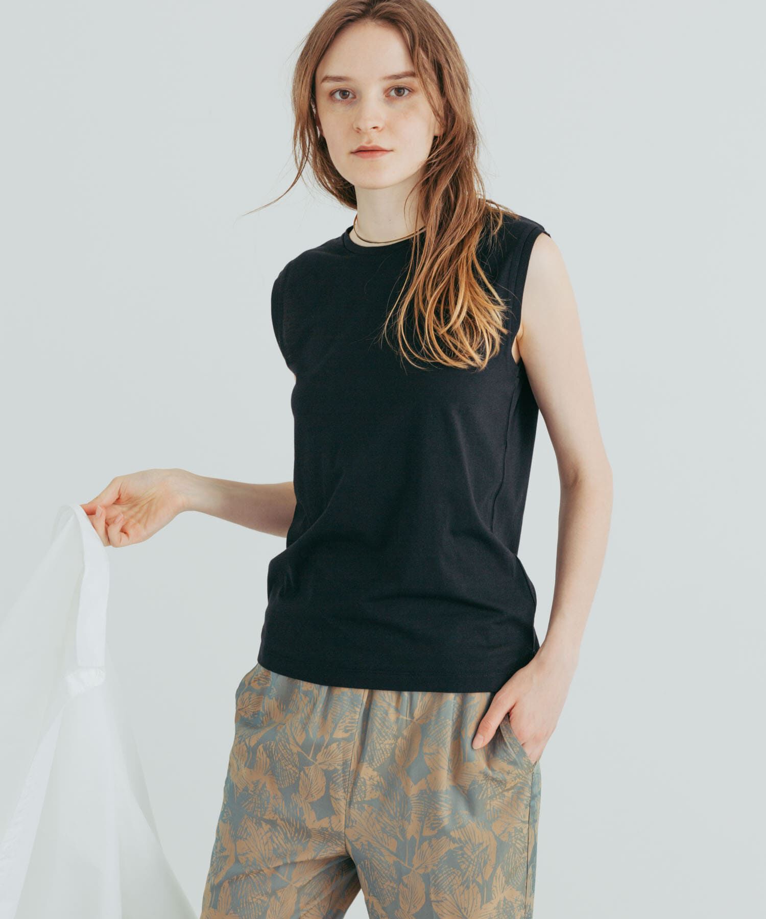 URBAN RESEARCH「『UR TECH』ノースリーブカットソー」|Tシャツ・カットソー|