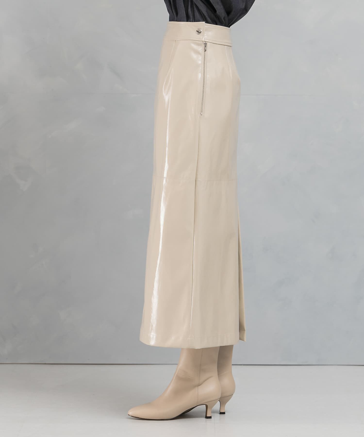 URBAN RESEARCH ROSSO「パテントストレートスカート」|スカート|