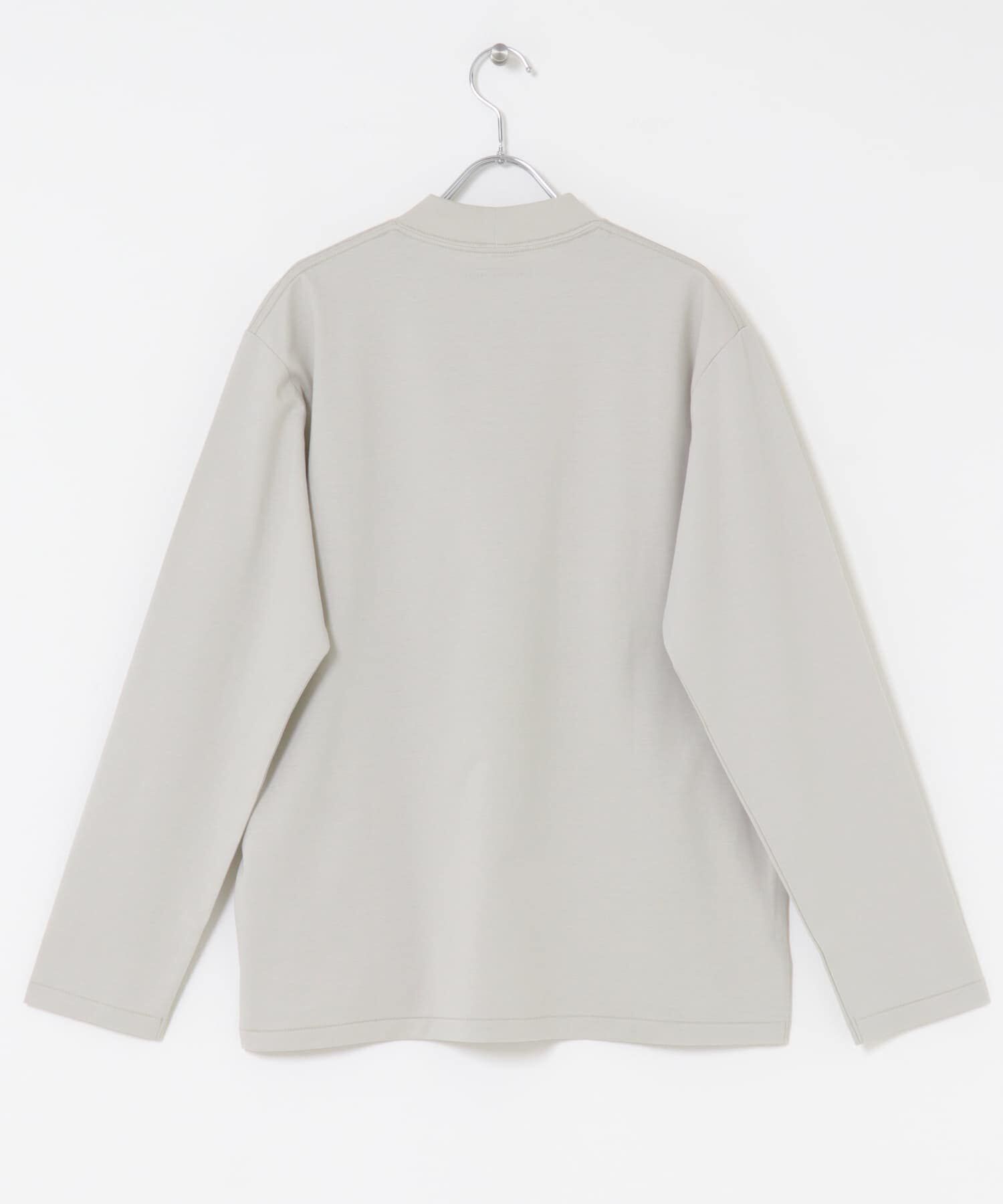 URBAN RESEARCH DOORS「LIFE STYLE TAILOR　シルケットポンチストレッチ長袖Tシャツ」|シャツ・ブラウス|