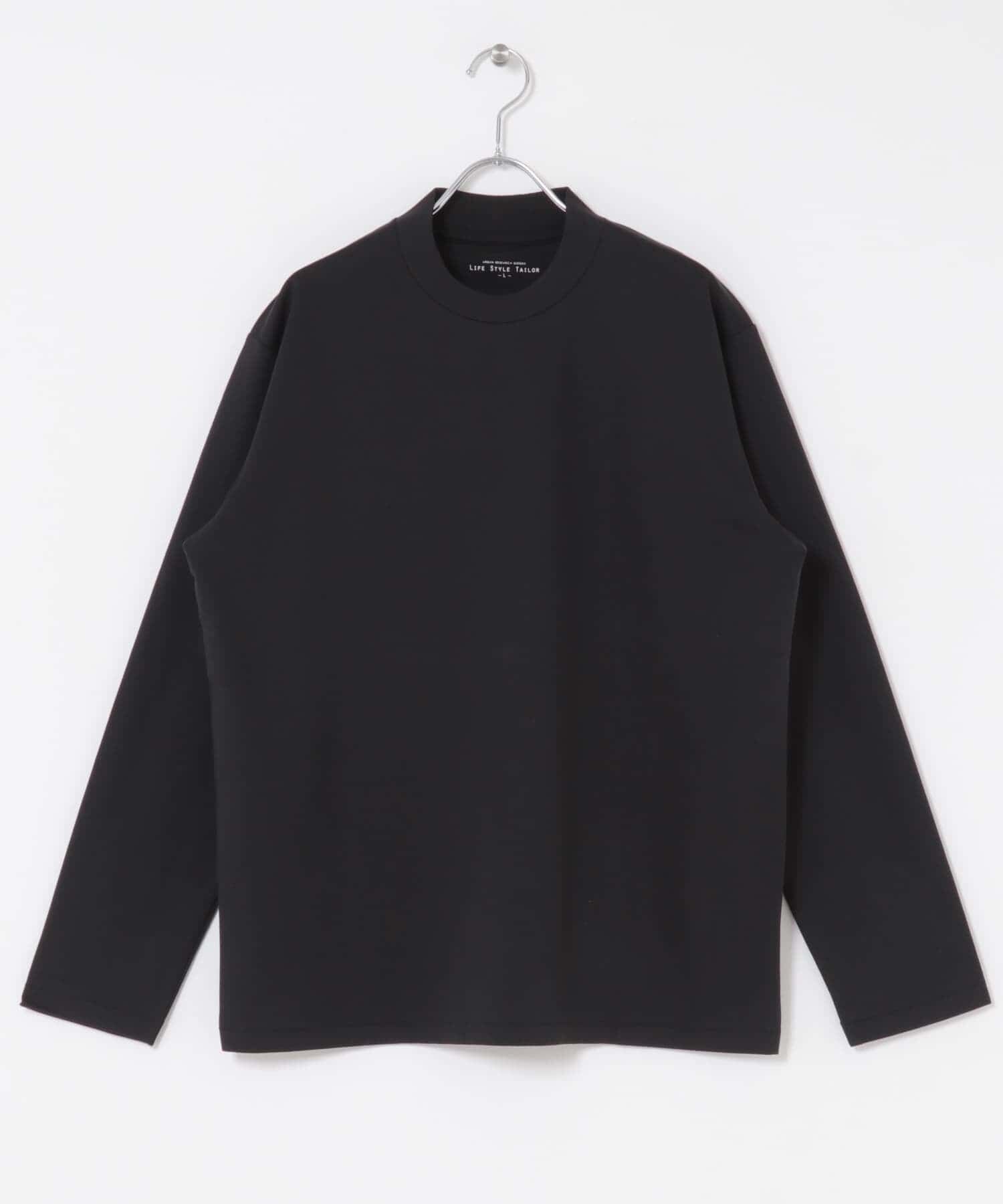 URBAN RESEARCH DOORS「LIFE STYLE TAILOR　シルケットポンチストレッチ長袖Tシャツ」|シャツ・ブラウス|