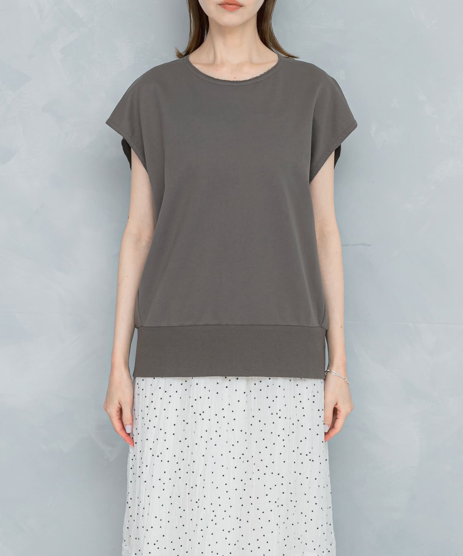 URBAN RESEARCH ROSSO「フレンチスリーブライトスエット」|スウェット・ジャージ|