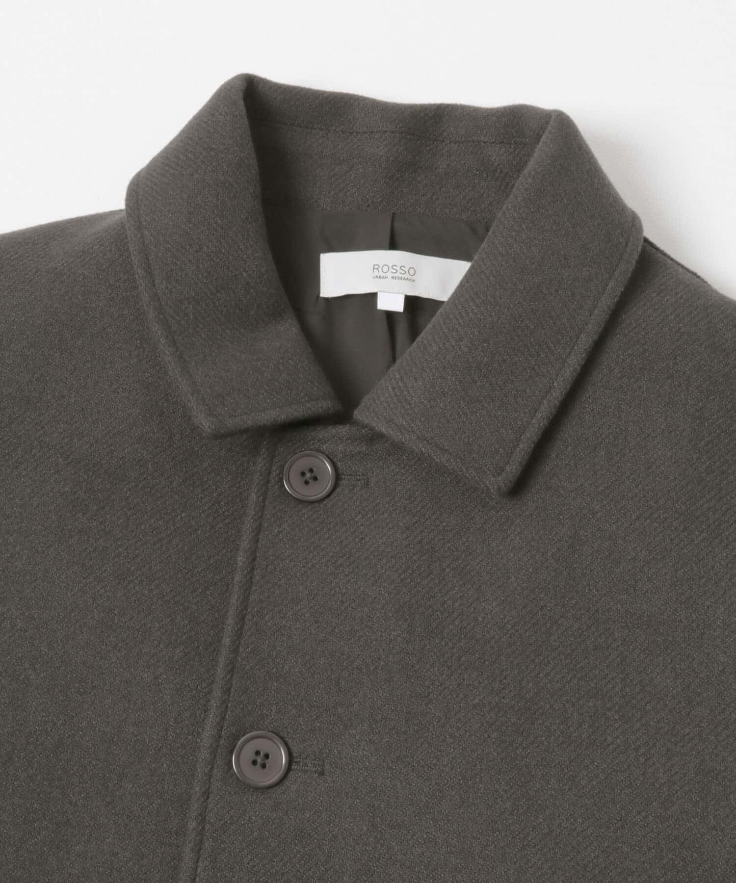 URBAN RESEARCH ROSSO「『XLサイズあり』light meltonステンカラーコート」|ステンカラーコート|