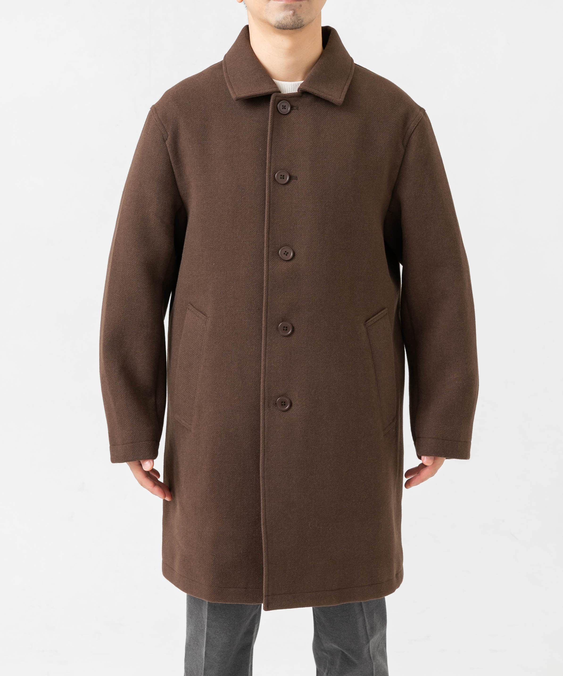 URBAN RESEARCH ROSSO「『XLサイズあり』light meltonステンカラーコート」|ステンカラーコート|