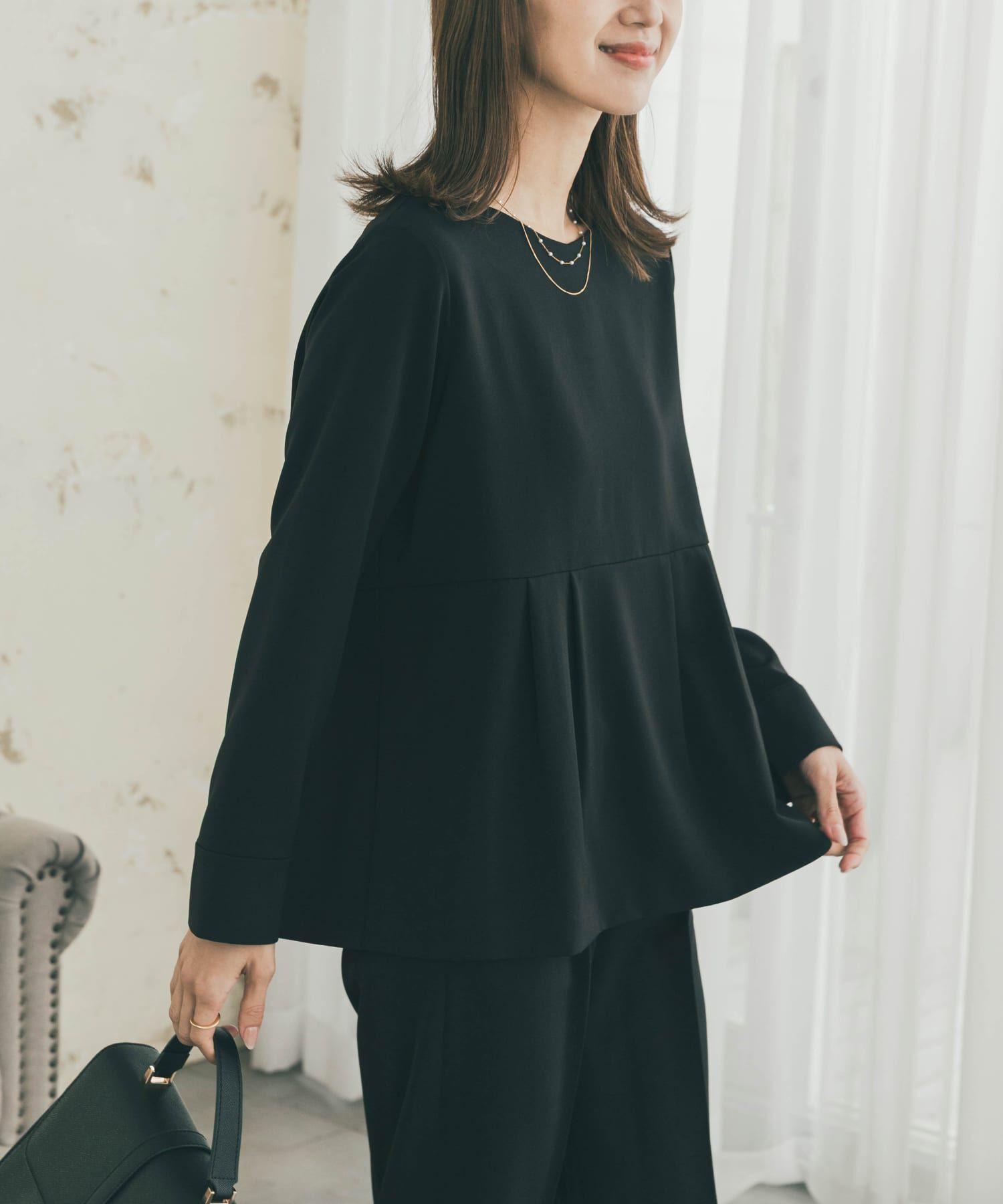 URBAN RESEARCH DOORS「ペプラムトップスセットアップ」|その他|