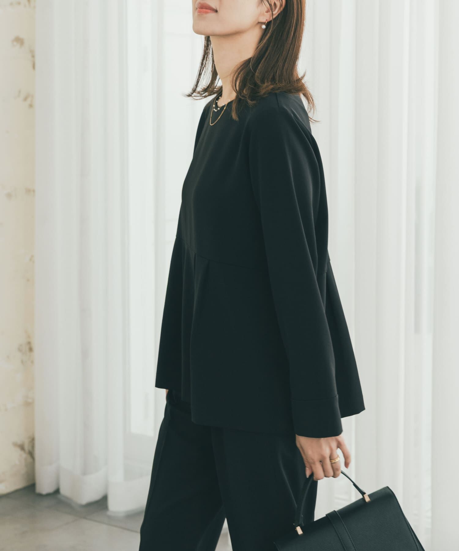 URBAN RESEARCH DOORS「ペプラムトップスセットアップ」|その他|