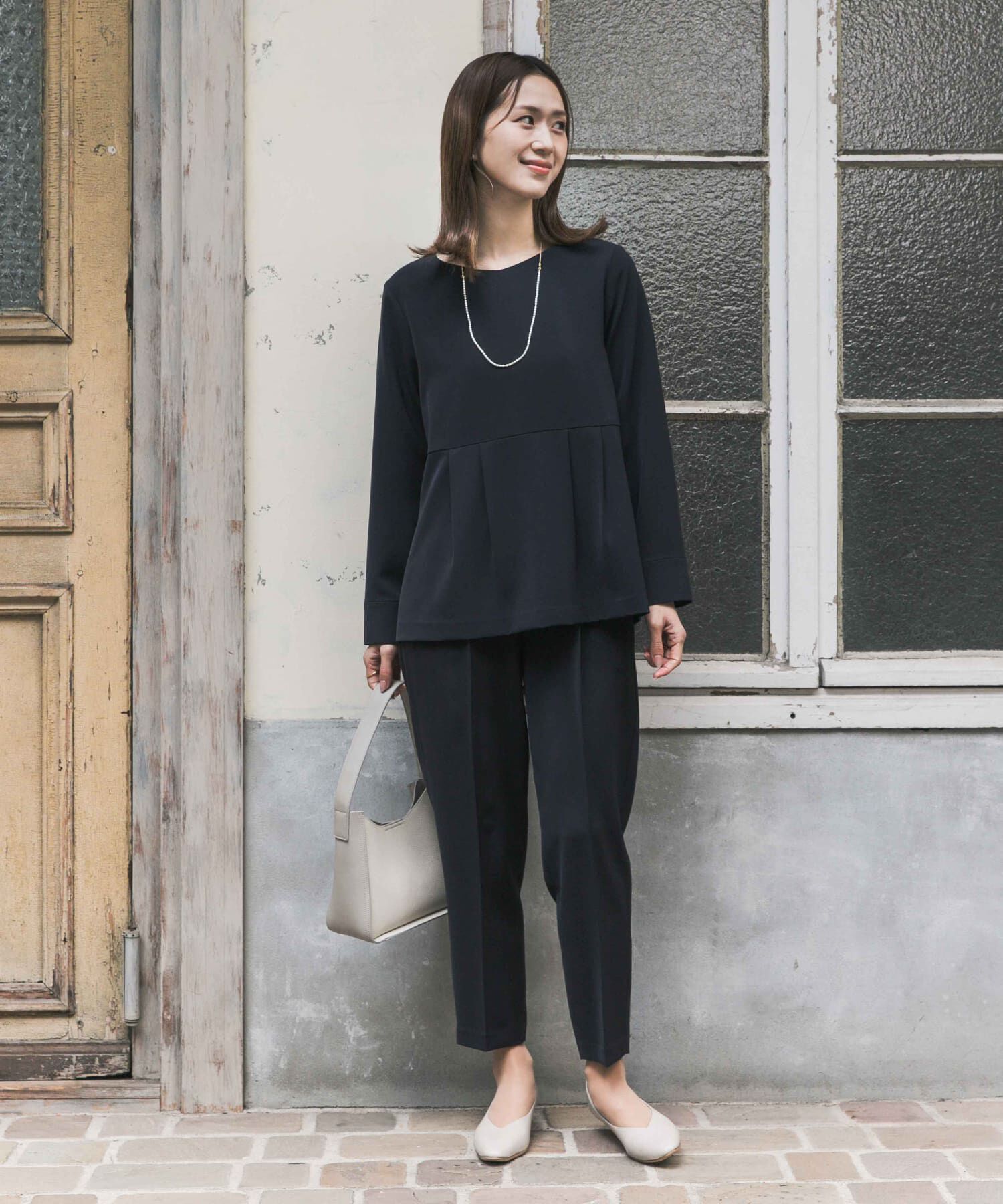 URBAN RESEARCH DOORS「ペプラムトップスセットアップ」|その他|