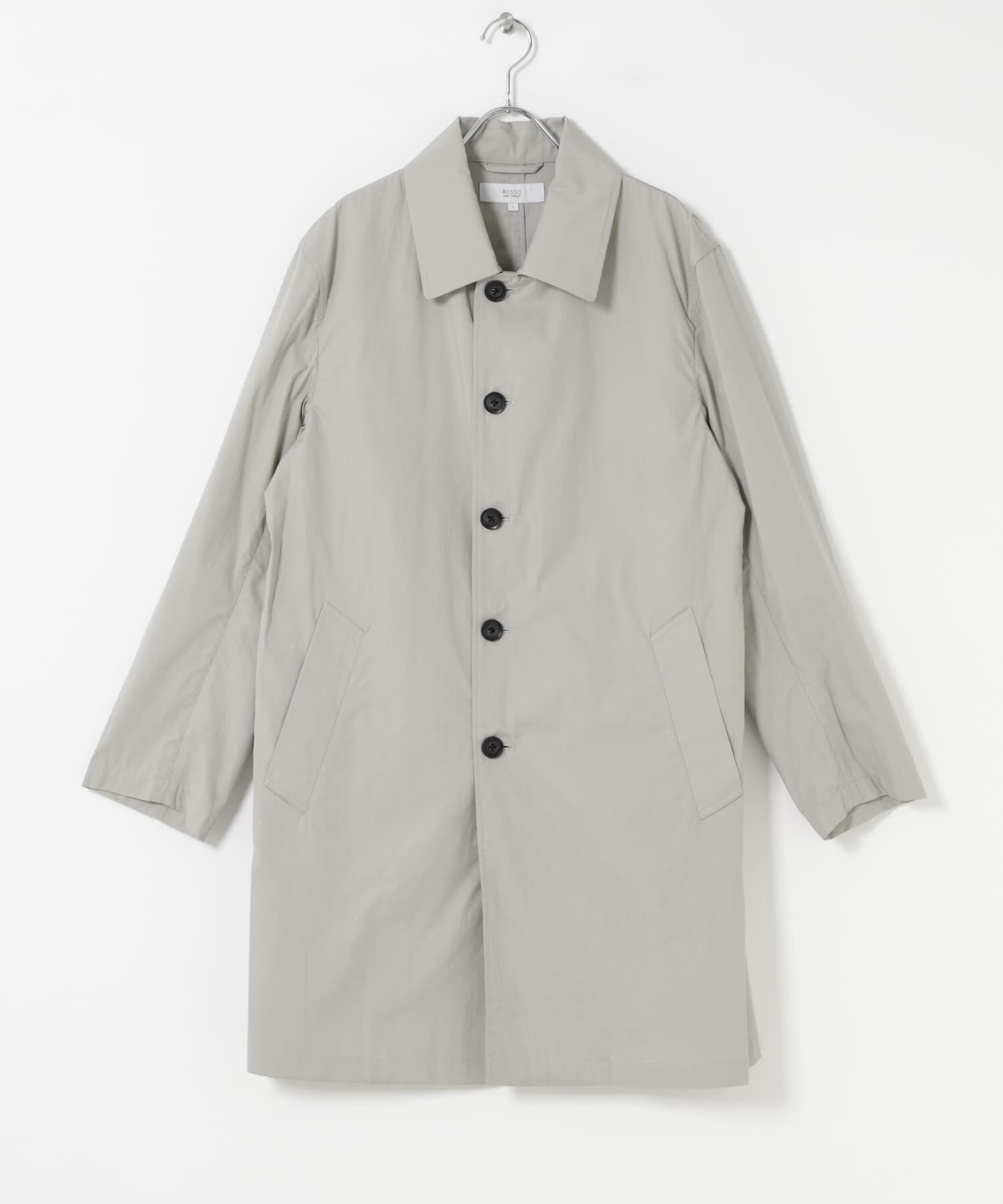 URBAN RESEARCH ROSSO「『撥水』タイプライタースプリングコート」|ステンカラーコート|
